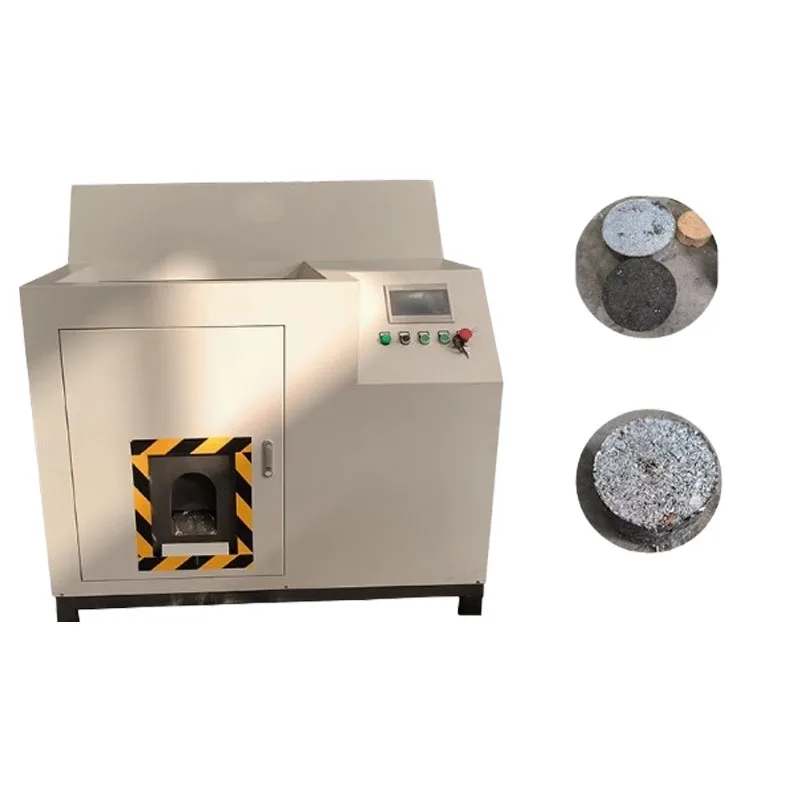 Automatic Multifunctional Scrap Metal Briquette Press Machine Factory Sale Aluminum Chips Briquetting 1 Year Warranty Motor Core