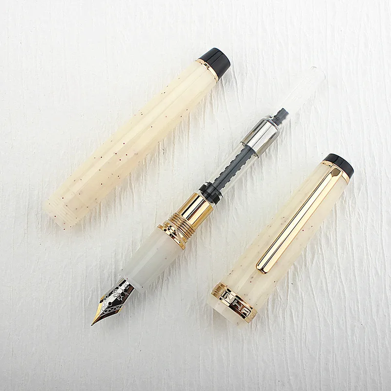 Jinhao 82 porzellan weiß mode farbe geschäfts büro schüler schul briefpapier liefert feine feder füll federhalter neu – Detail 14