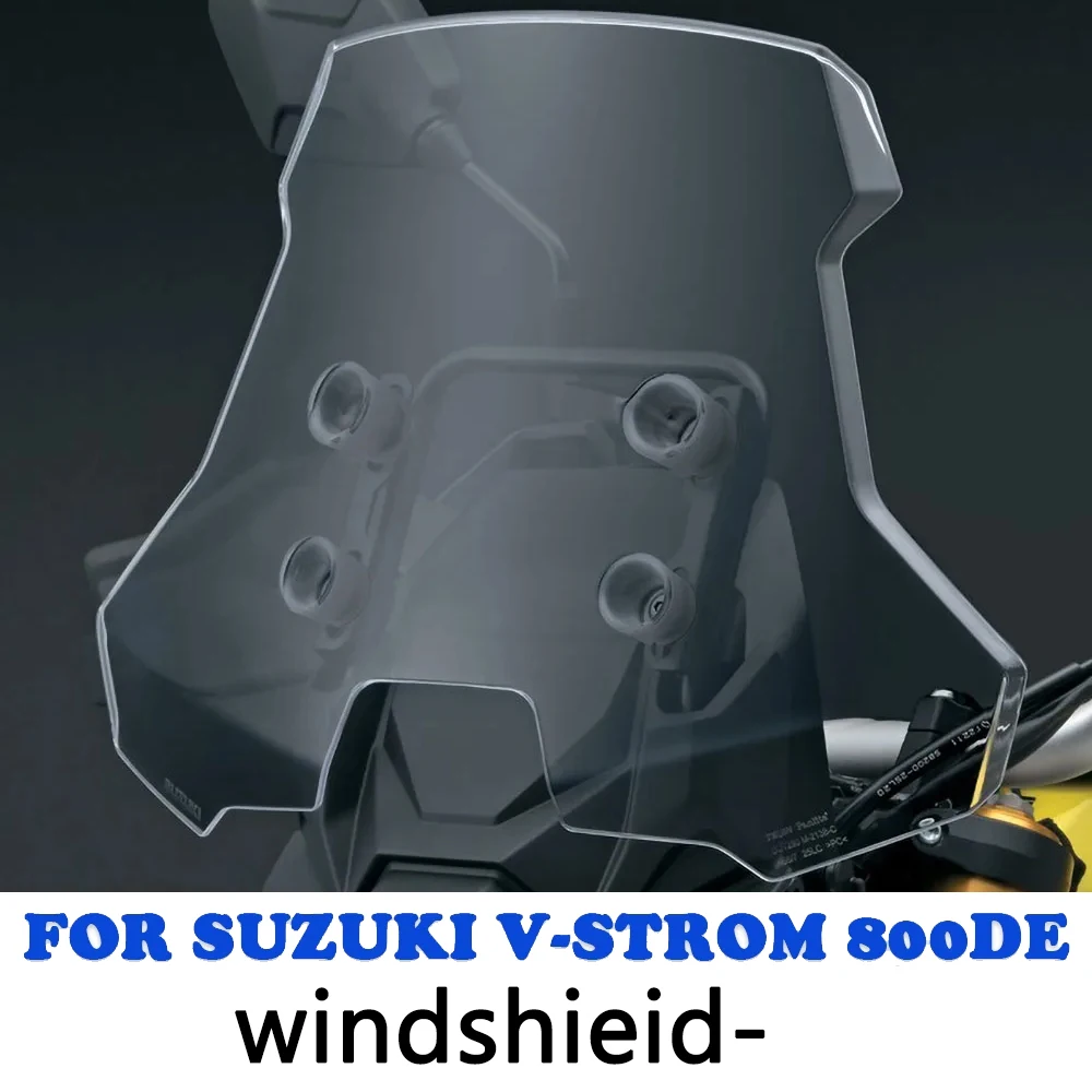 For SUZUKI V-STROM 800DE Vstrom 800DE  Windshield Motorcycle Windshield High Screen Deflector Fairings Protector  2023 2024