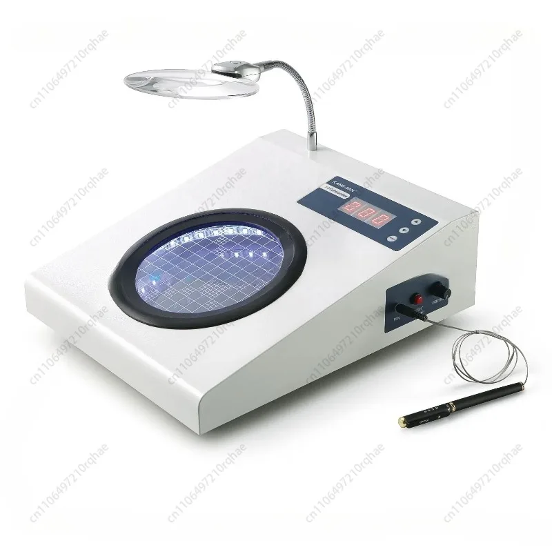

J-2/J-2S/J-3 Bacterial Colony Counter, White LED Array Display with 50-150mm Adjustable Diameter for Lab