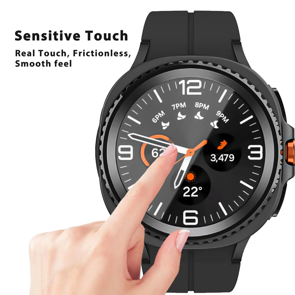 삼성 갤럭시 워치 8 클래식 46mm 8 40mm 44mm 강화유리 보호필름 (갤럭시 워치 8 용)