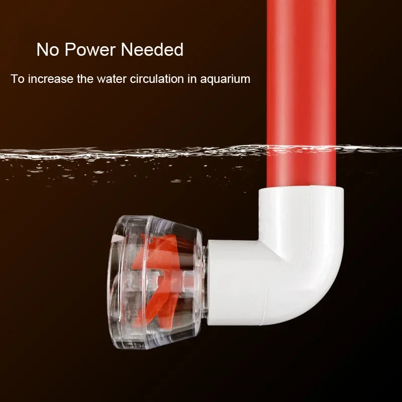 360° Rotation Aquarium Fish Tank Wave Maker Rotary Pump Head Tool Automatic Rotating Wave Making For Water Pumps Accessories