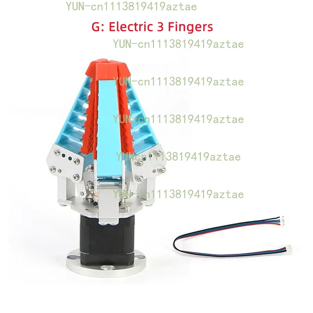 Robot Flexible Mechanical Claw Bionic Flexible Mechanical Finger Fruit Sorting Gripper Grab Adaptive Pneumatic Electric Control