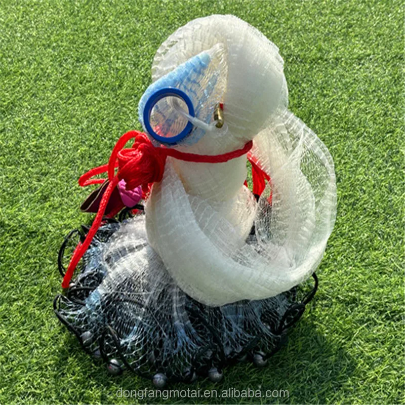 

Cast Net High-strength Fishing Usa Style Monofilament Fishing Nets China Hot-selling Lead Weights Hand Throwing Cast Net