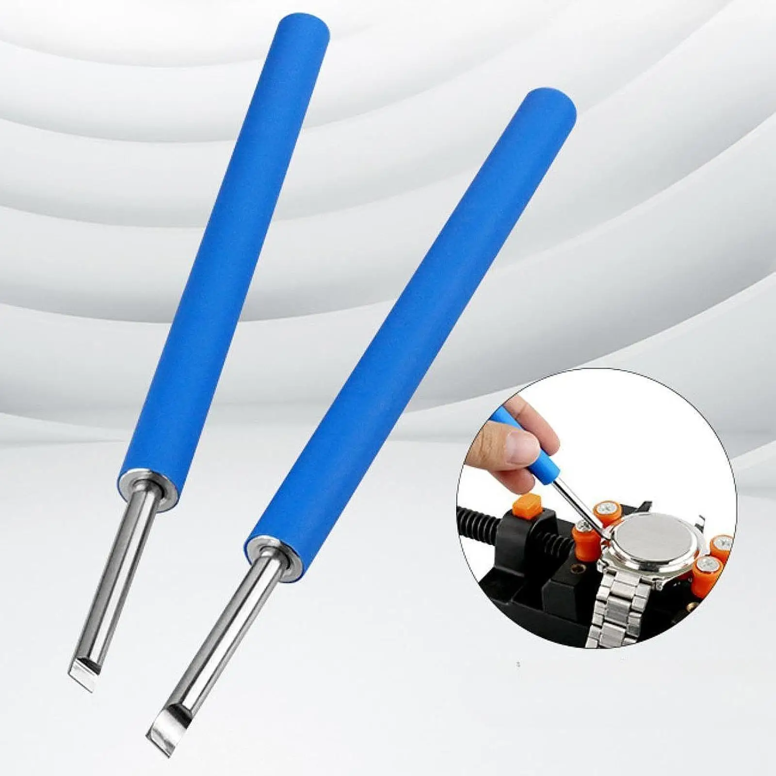 2 Pieces Watch Back Case Opener for Watch Making Tool to Opening Back