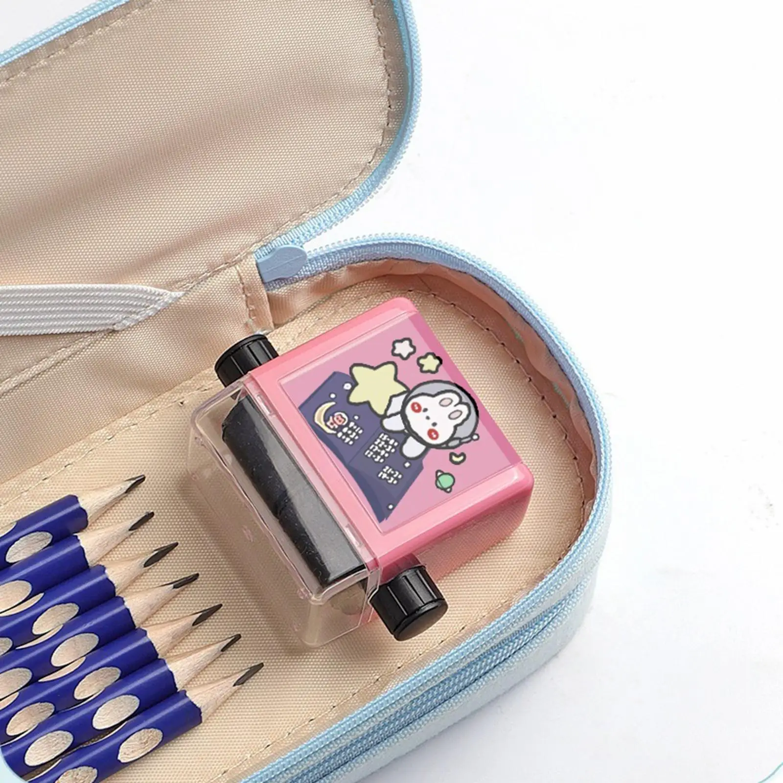 8Pcs Teacher Stamps Self Inking Motivational Colorful Set Parent for School Supplies Classroom Reward Motivation Recognition