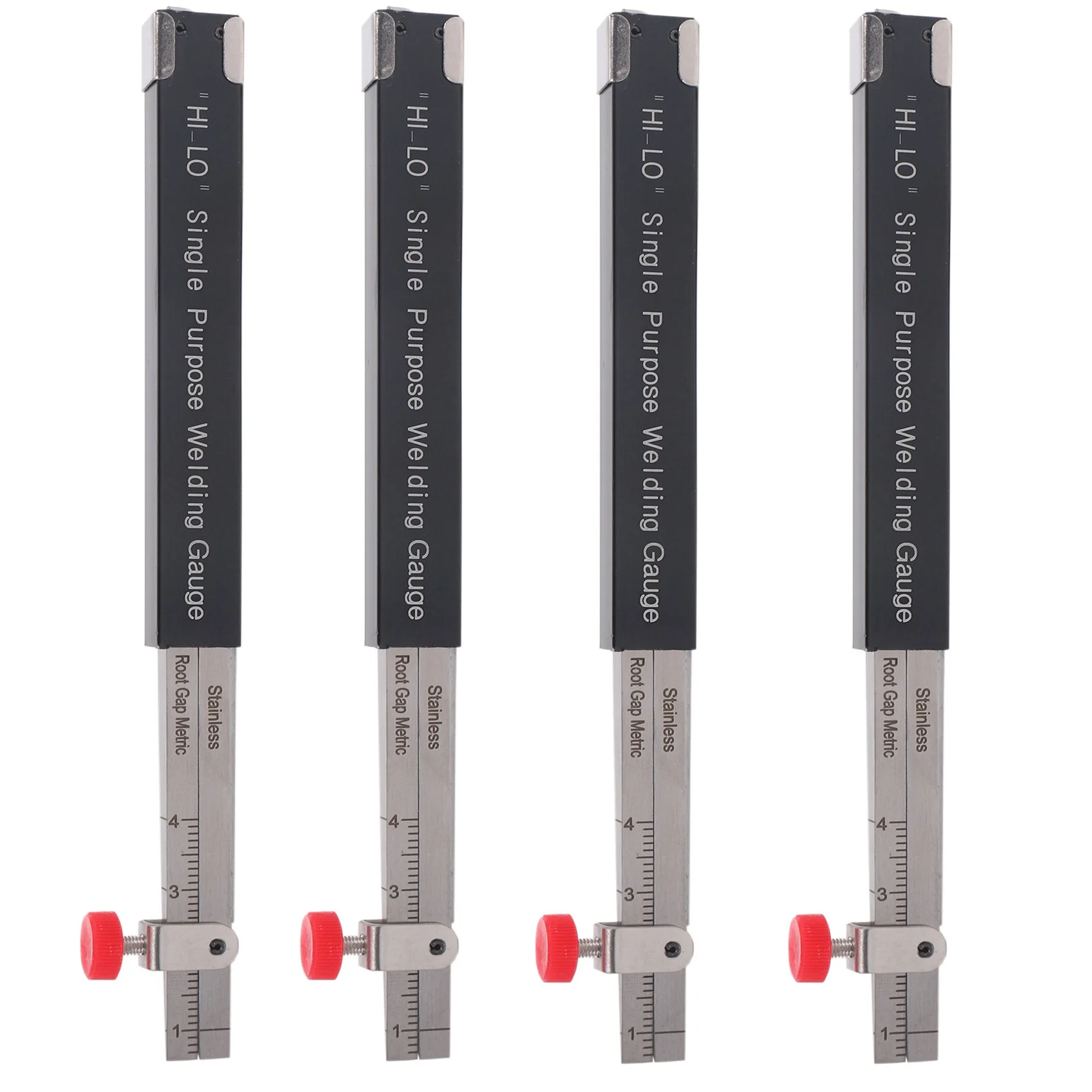 ABGG-3X Welding Inspection Scale Small Height Gauge Hi-Lo Dedicated Internal Welding Ruler Metric Size N19
