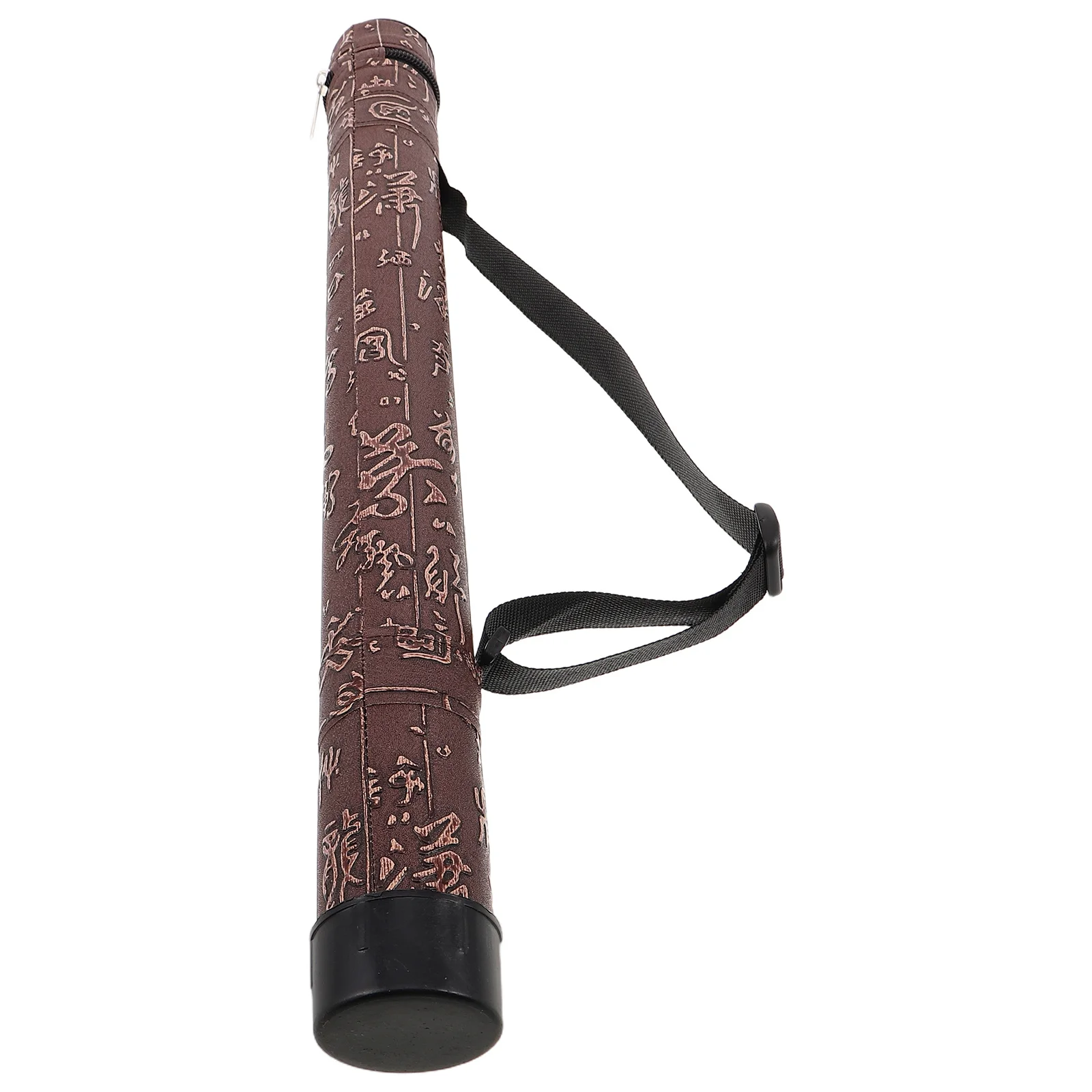 

G Bamboo Flute Case Portable Waterproof Flute Carrier Adjustable Shoulder Strap 4.2cm Diameter 48cm Length Recorder Piccolo Dizi