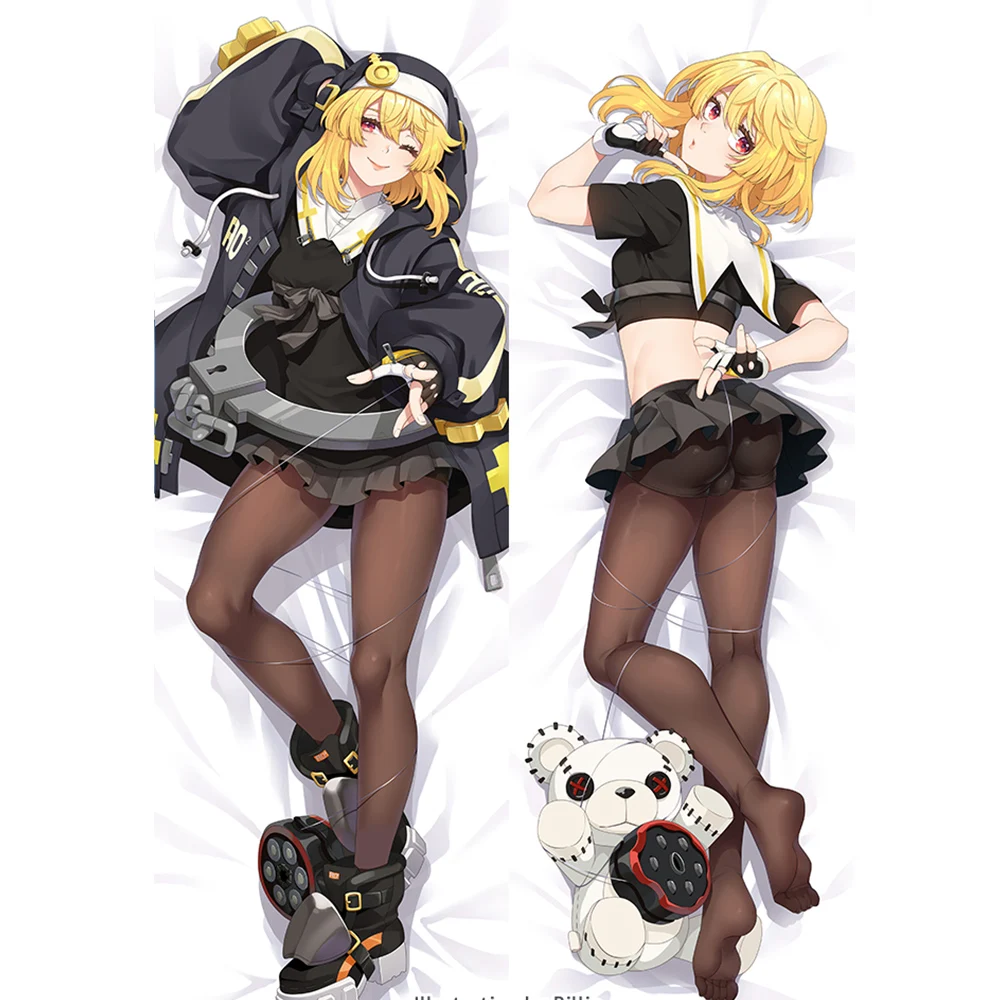 

Dakimakura Anime Guilty Gear Bridget Full Body Pillow Case Bedding Throw Hugging Pillowcase