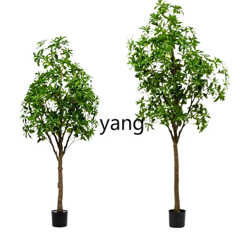 

CX Large Tree Simulation Drunk Green Plant Bonsai Decoration Indoor Living Room Floor Bionic Fake Trees