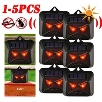 Solar Animal Repeller Farm Pest Repellent Outdoor Garden Pest Mouse Bird Cat Dog Bat Repellent Keep Animals Away