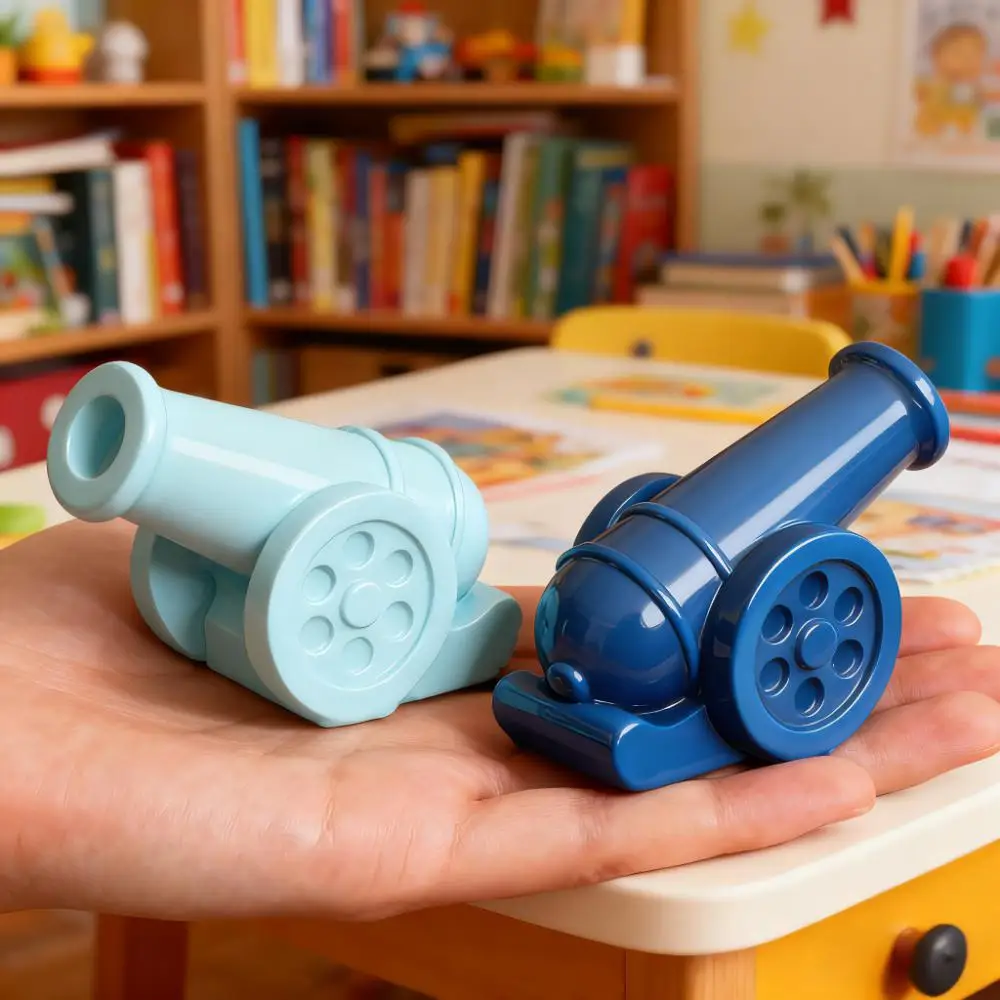 الإبداعية هاون لعبة مدفع قالب من السيليكون مدفع نموذج Diy بها بنفسك سيارة سطح المكتب الديكور الجص قالب أدوات تزيين الكعكة