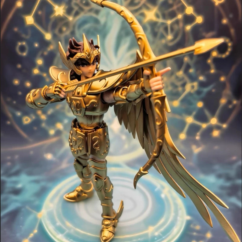 

Blokees Jimmu Saint Seiya Beyond Edition Стрелец Пегас, собранная экшн-кукла, аниме-игрушка, подарок на день рождения для мальчика