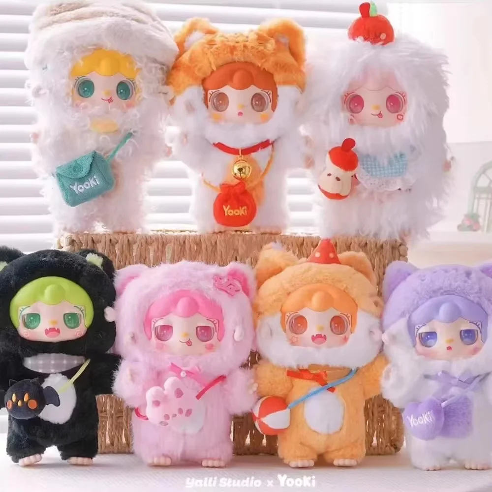 New Yooki 2.0 Vinyl Doll Blind Box Gift Kitten Kindergarten Series Dolls Bag Pendant Mystery Box Surprise Girl Christmas Present