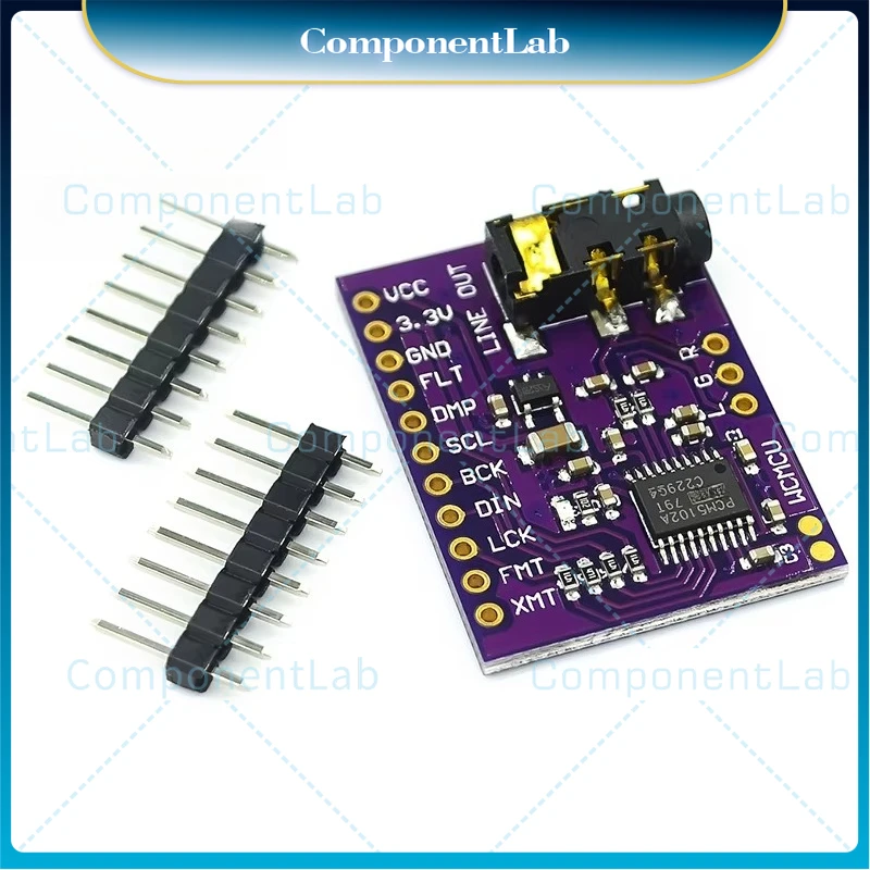 5-15pcs GY-PCM5102 I2S IIS microcontroller, high-quality lossless digital audio DAC decoder board