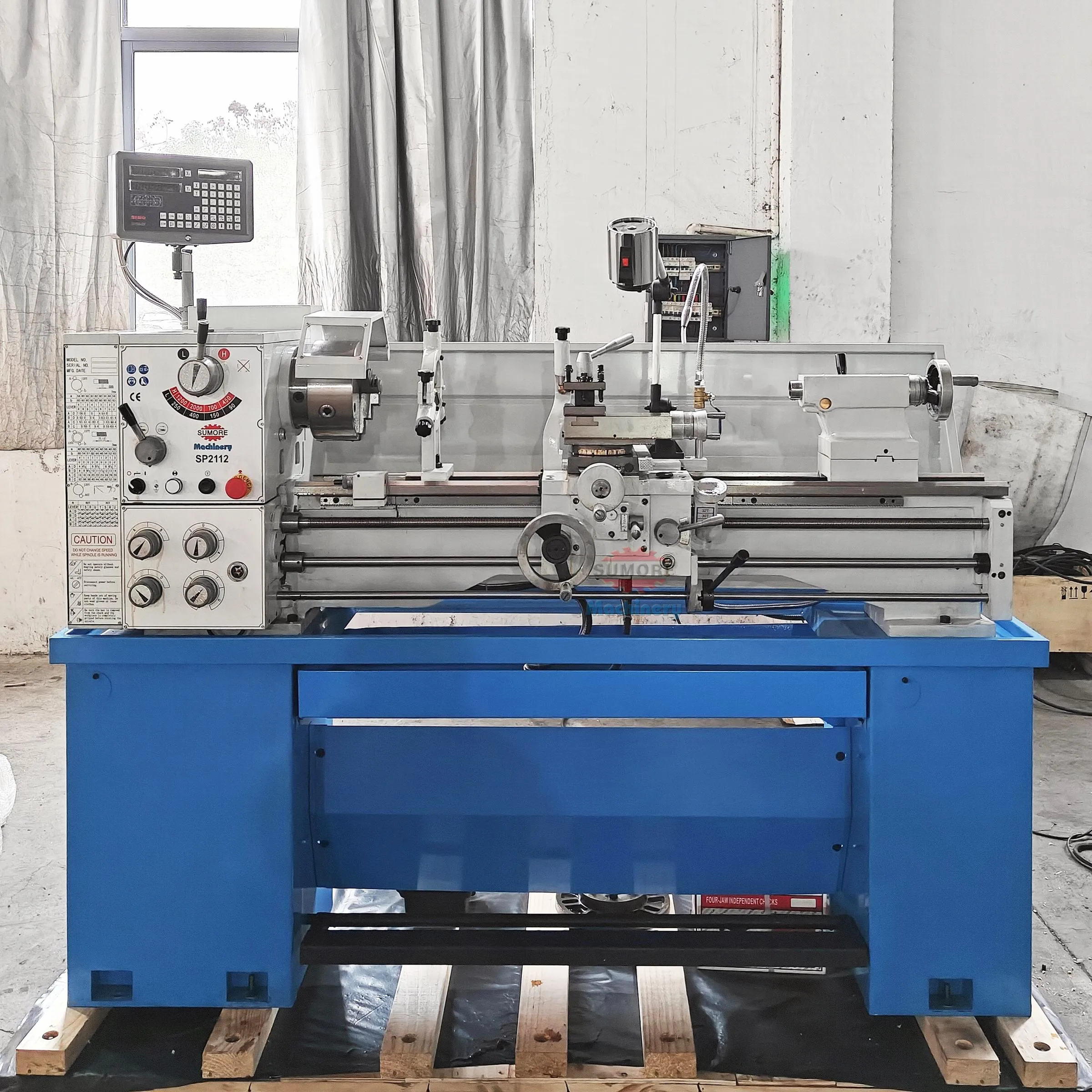 SUMORE SP2112-I/1000mm Conventional Gear Head Lathe Manual Lathes Cq6232 Metal Torno Price