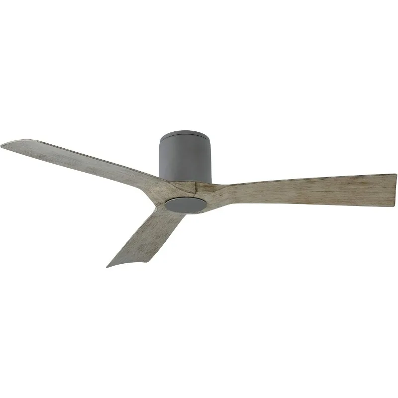 

FH-W1811-54-GH/WG Aviator 54-дюймовый трехлопастной интеллектуальный вентилятор для внутреннего и наружного использования с шестискоростным двигателем постоянного тока с графитом. с