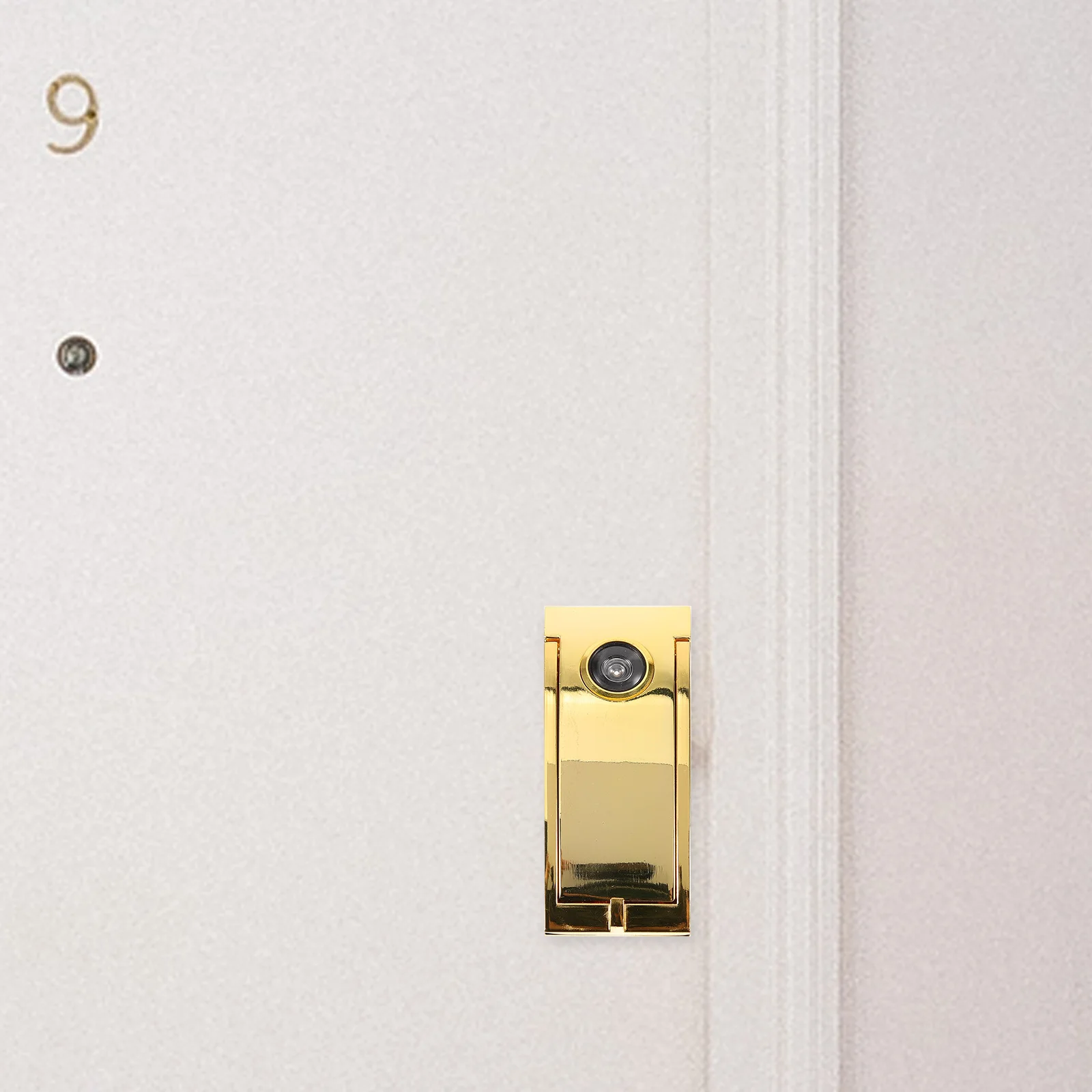 

Door Knockers Metal Peephole Hotel Room Lock Viewer with Cover Safety