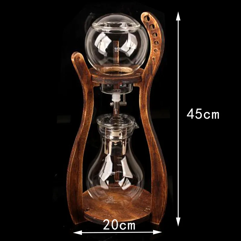 Cold Drip Coffee Maker Fresh Brew Cold Drip Coffee Maker  Glass Drip-Style Cold Brew Coffee Maker (800ml serves up to 6-8 people