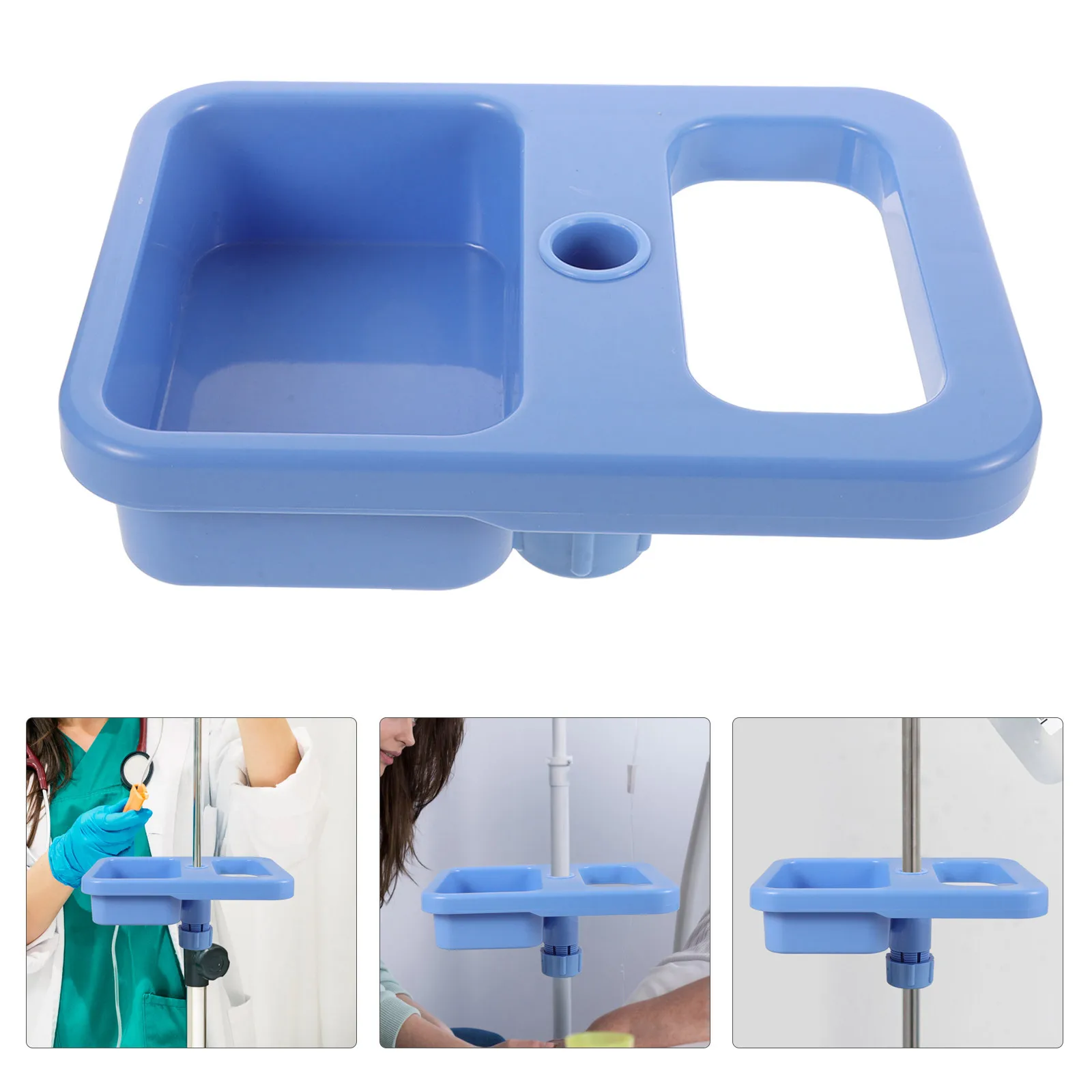 

Detachable Drip Tray Accessories Plastic Storage Holder For Medical Equipment Durable Easy Setup Organized Storage Infusion