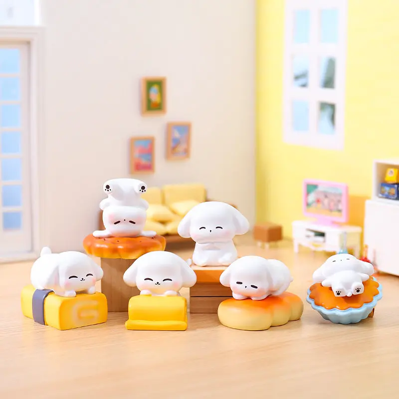 

Softfufu Mini Blind Box Cute Dog Fluffy Figurine Creative Desktop Decoration Surprise Mystery Box Kawaii Hot Gift