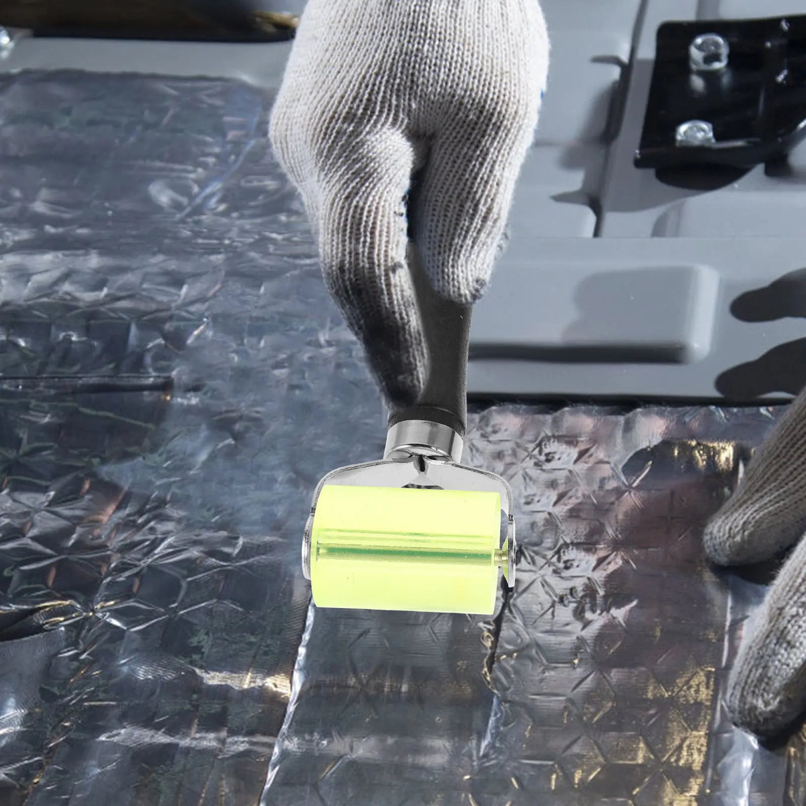 

2Pcs Auto Sound Deadener Roller for Cars Heavy Duty Noise Reduction Rolling Tool Wheel Interior Soundproofing Installation