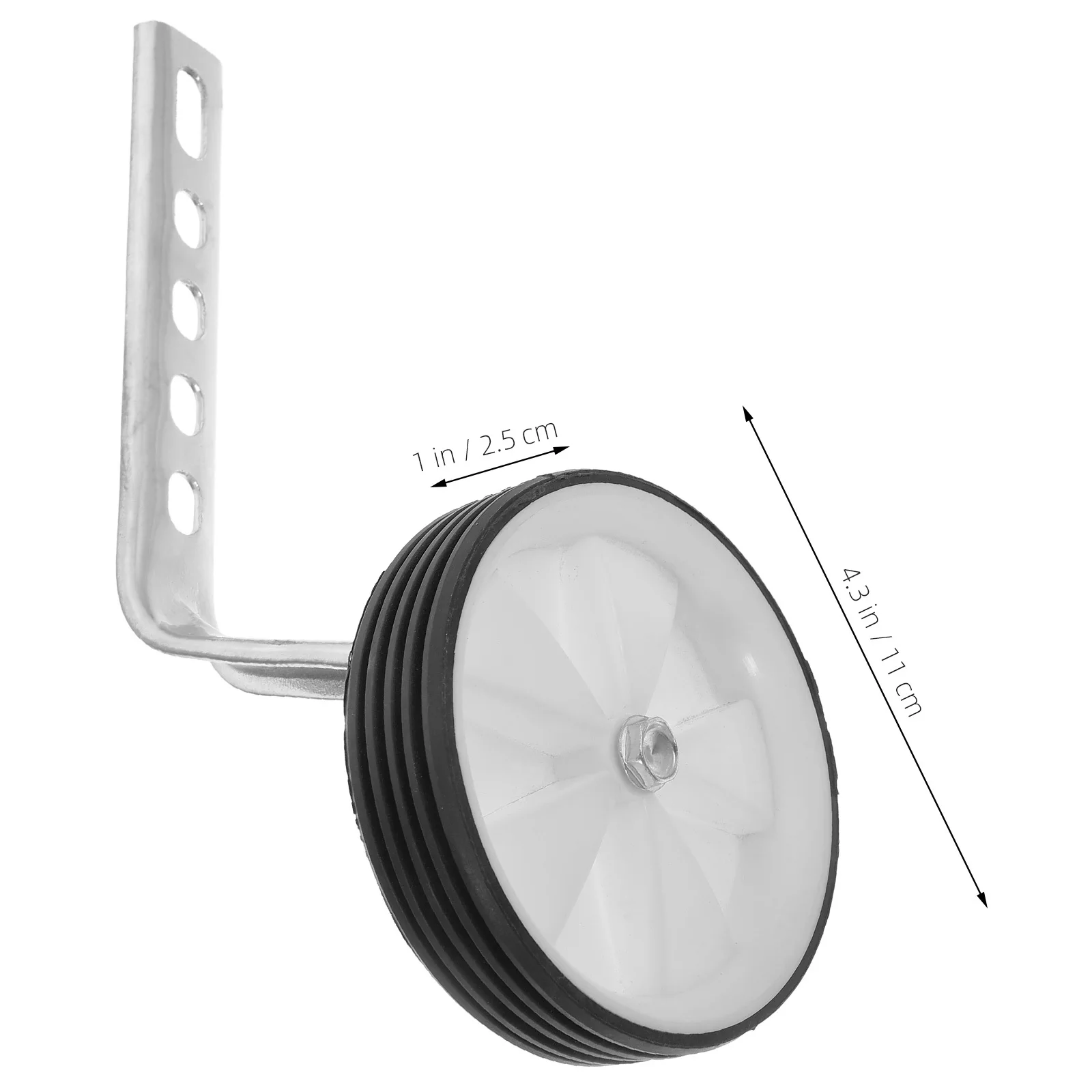 عجلات تدريب عالمية 12-20 بوصة من الفولاذ المسامي للأطفال عجلة مساعدة تدعم التوازن كاتب السلامة مناسبة لـ #3