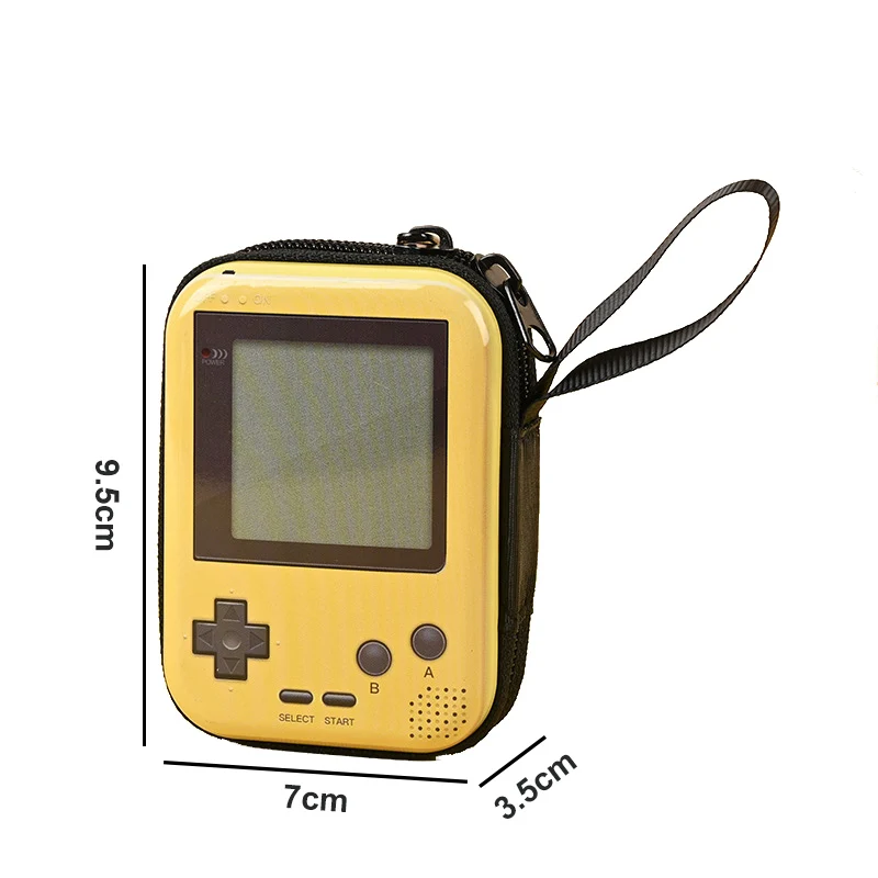 Creative Tinplate Rectangle Wallet Small Change Bag