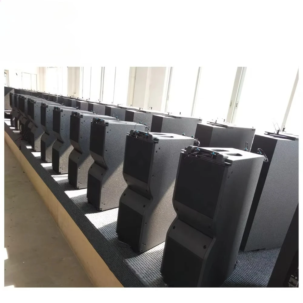 

Dual 8-Inch Professional Line Array Sound System Three-Way Passive Active Sound System for Large Outdoor Stage Performance