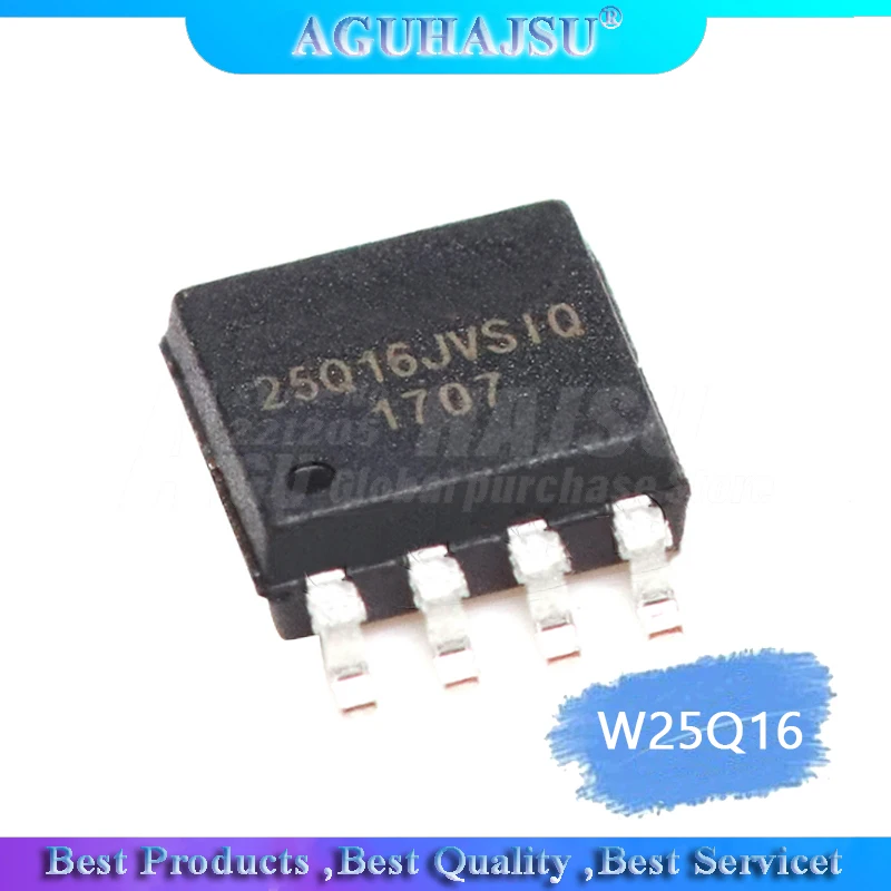 10PCS W25Q16BVSSIG SOP8 W25Q16 25Q16BVSIG SMD W25Q16BVSIG SOP-8 new and original IC