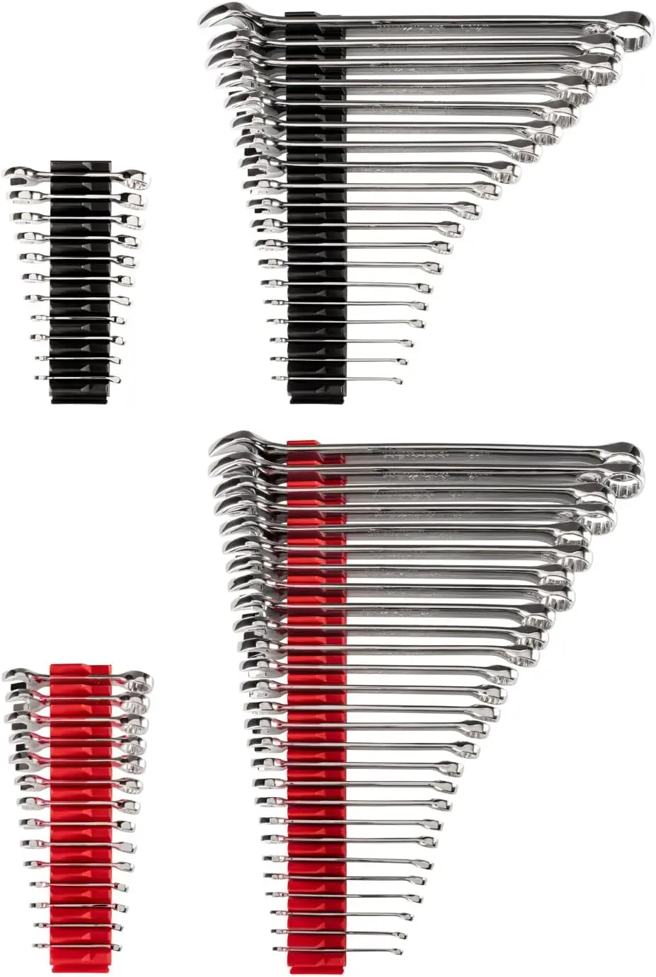 

TEKTON Stubby and Standard Length Combination Wrench Set with Modular Wrench Organizer, 71-Piece (1/4-1-1/4 in., 6-32 mm) | WCB9