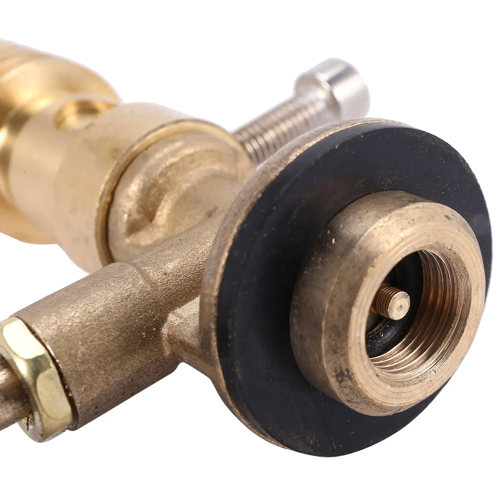 CYCLI-High Temperature Brass Gas Turbo Torch Propane Weld Plumbing Portable Bunsen Burner Gas Burner Heating Furnace - view 4