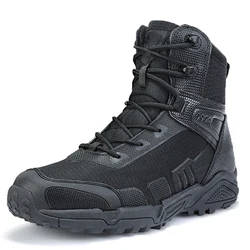 2023 Ultralight Hiking Shoes Outdoor Waterproof Tactical Boots Durable Men's Sneakers Breathable Army Combat Boots Man For Work