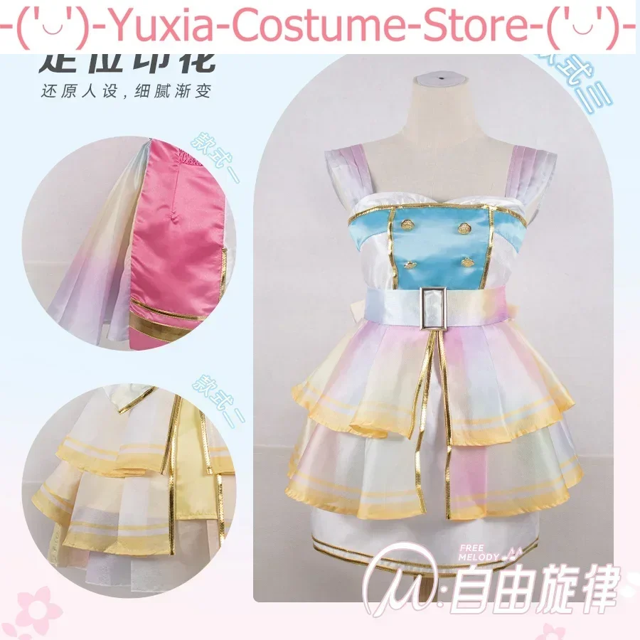 Lovelive Allstar Flug begleiter passt Frauen Cosplay Kostüm Cos Spiel Anime Party Uniform Halloween spielen Rolle Kleidung Kleidung