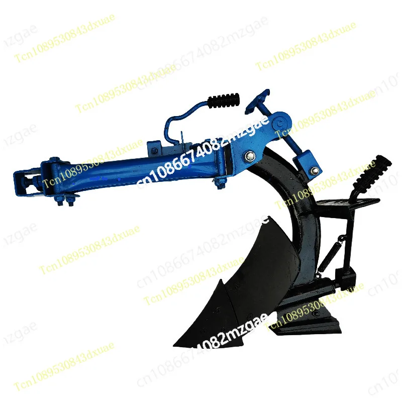 Micro tiller Rotary tiller Parts Flip plow Cultivated land Rotary tillage plow Bow double-sided flip plow soil