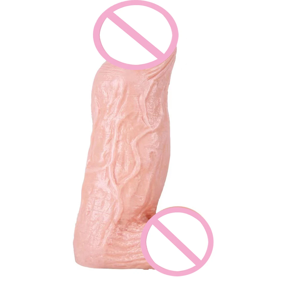 Realistic Dildo Cock for Women Anal Plug Sex Toys Thick Big Fake Penis with Suction Cup Flexible G-spot Curved Ball Sex Products