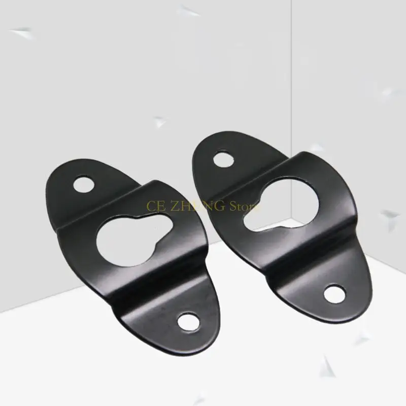 E56B 다기능 스피커 월 마운트 서라운드 사운드 브래킷 스피커 용 벽 마운트 아이언 후크 걸이 플레이트 설치