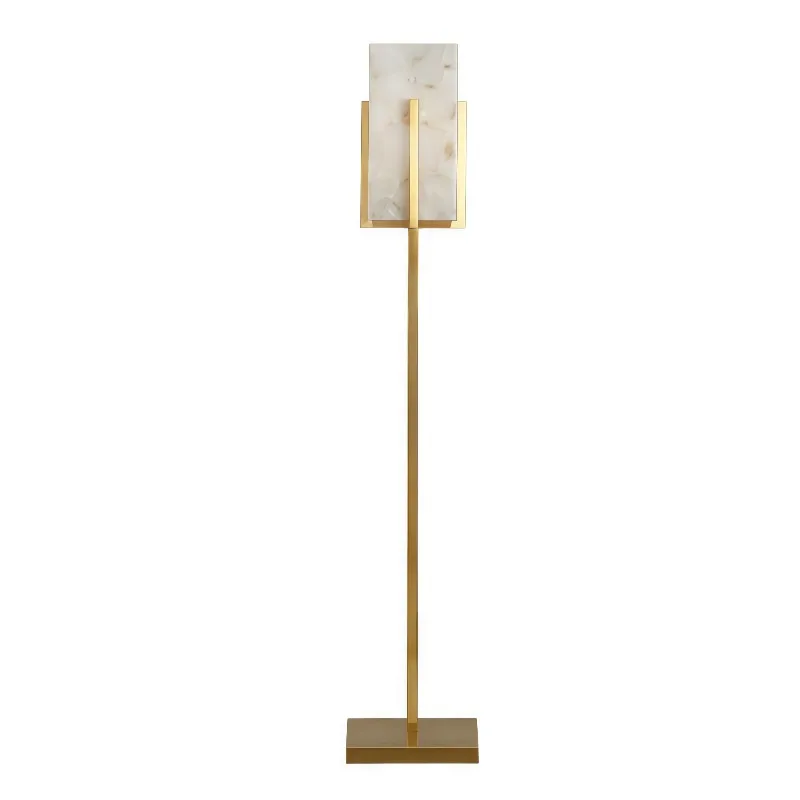 Designed luxury modern wrought iron marble LED E27 dimmable high color rendering index 85 floor lamp
