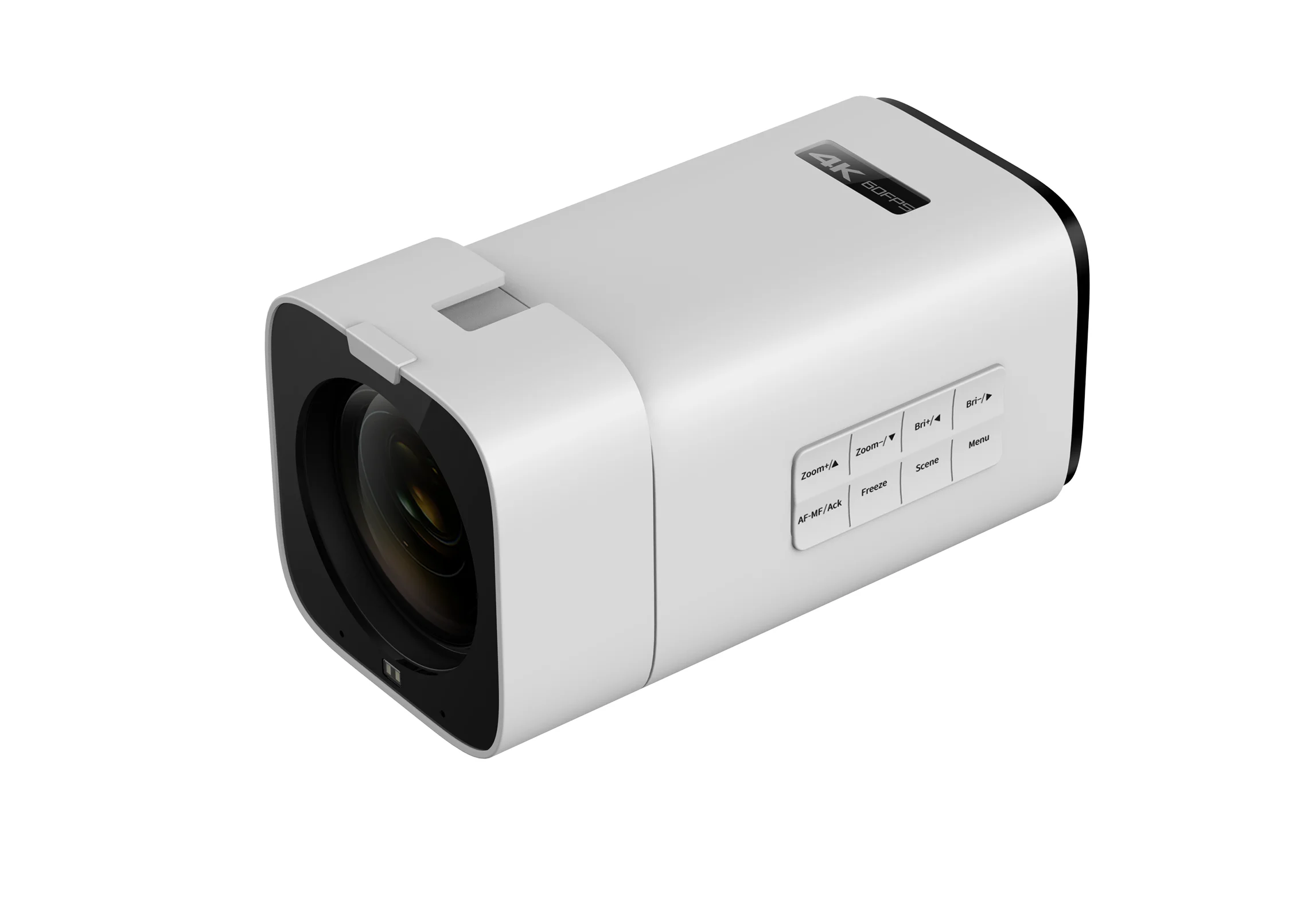 4K Box Camera with 20X Optical Zoom, Professional PTZ Camera 4K60fps 3G-SDI HD-MI USB3.0 for Conference Lecture Broadcast