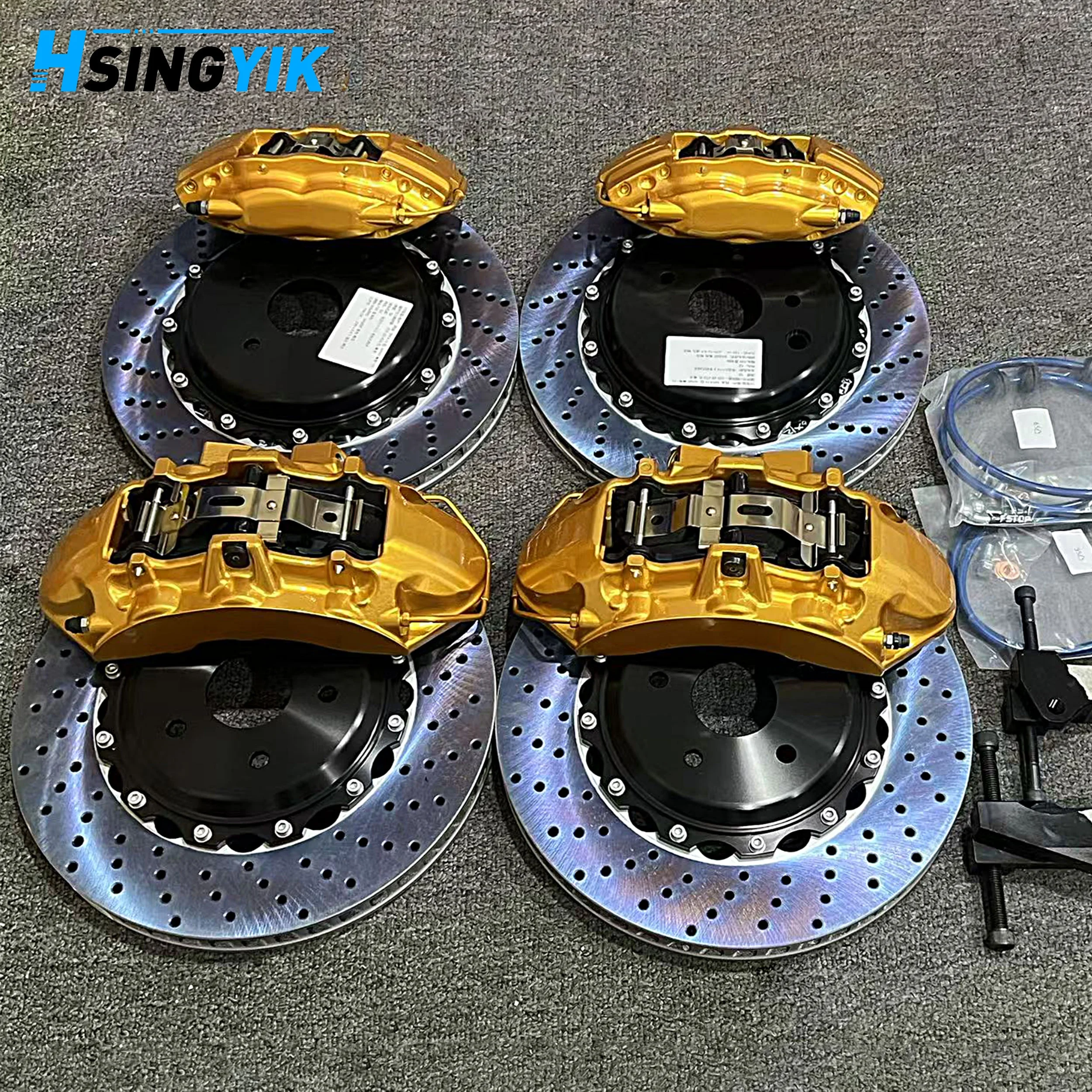 4 6 Piston Upgrade Auto Brake System Big Brake Discs Kits For Dodge For Ram For Trx C