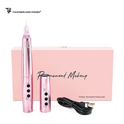 TP006 Wireless Micropigmentation Machine Professional Tattoo Machine Full Kit LED display Rotary Tattoo Pen Permanent Makeup Mac