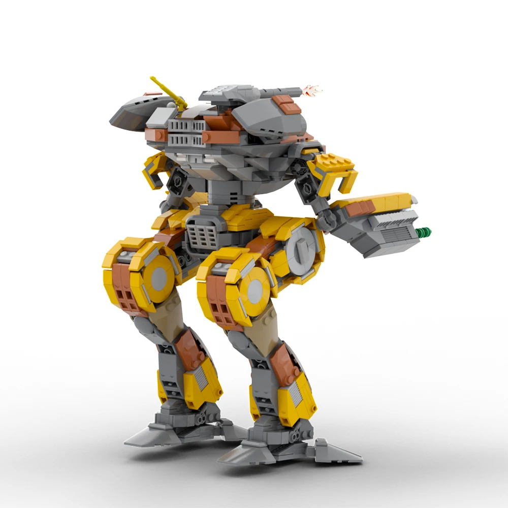 مجموعة مكعبات البناء BuildMOC MAD-3R Marauder Mech Battleteched، ألعاب Ideas Mechwarrior هدايا للأطفال (933 قطعة)