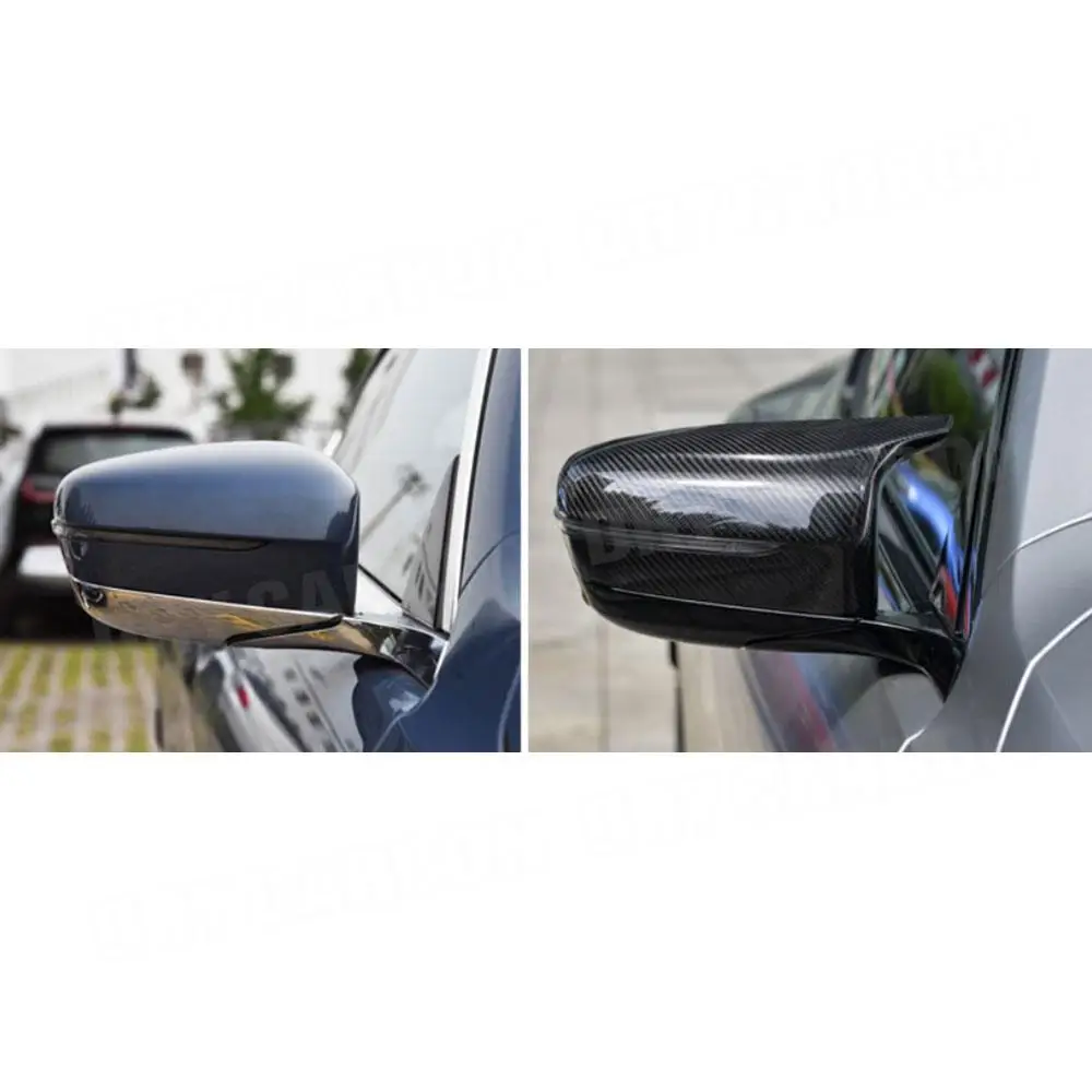 Carbon Fiber+ABS Rearview Mirror Cover For BMW 8 Series G14 G15 G16 M Sport 2018 2019 2020 2021 2022 Replacement Style Tuning