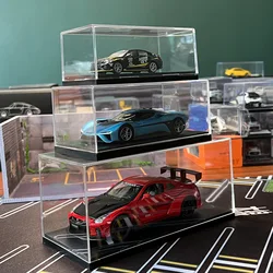 1/64 1/32 1/43 Acrylic Display Diecast Model Car Show Unto Them Box Cover Dust Cover