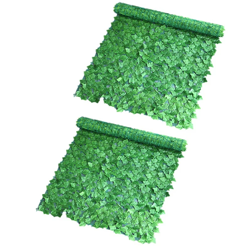 

Simulated Fence Net Green Plant Decoration Artificial Leaves Indoor And Outdoor Garden Balcony Decoration-A22G