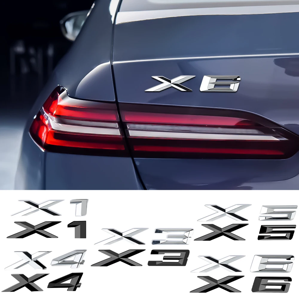 ABS X1 X3 X4 X5 X6 автомобильная наклейка с эмблемой Автомобильная отделка кузова наклейка значок внешний аксессуар для BMW M M1 F07 F10 F34 F32 E52 E53 E60 E90