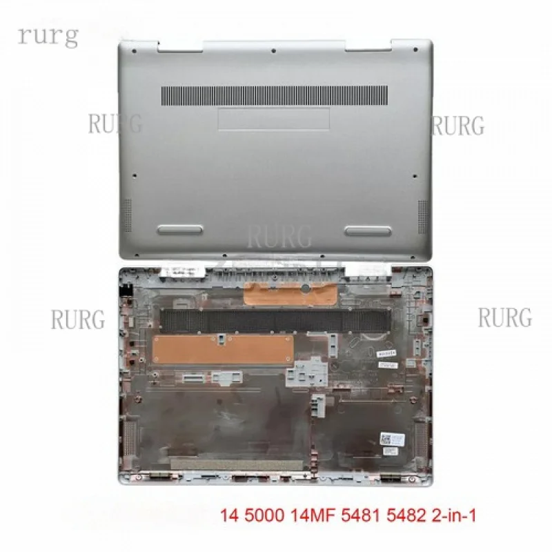 L  New For Dell Inspiron 14 5000 5481 5482 2-in-1 Bottom Case 0637YH 0NFD8K 14