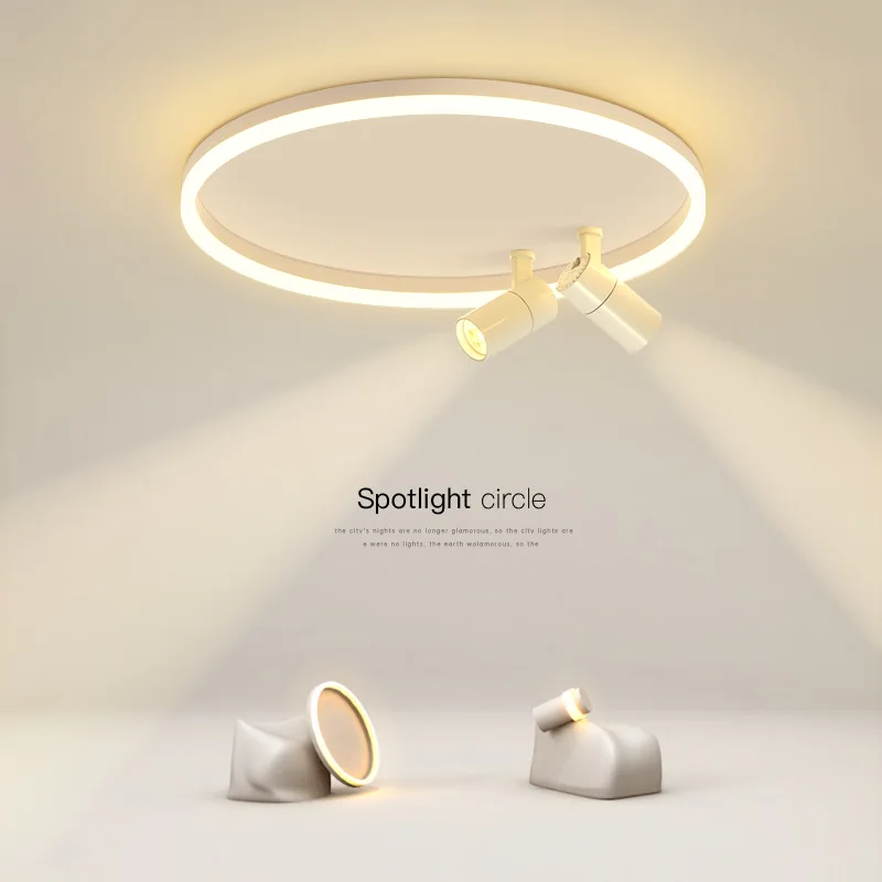 

Modern LED Ceiling Lamp With Spotlight Chandelier For Bedroom Living Dining Room Aisle Home Decor Indoor Lighting Fixture Luster