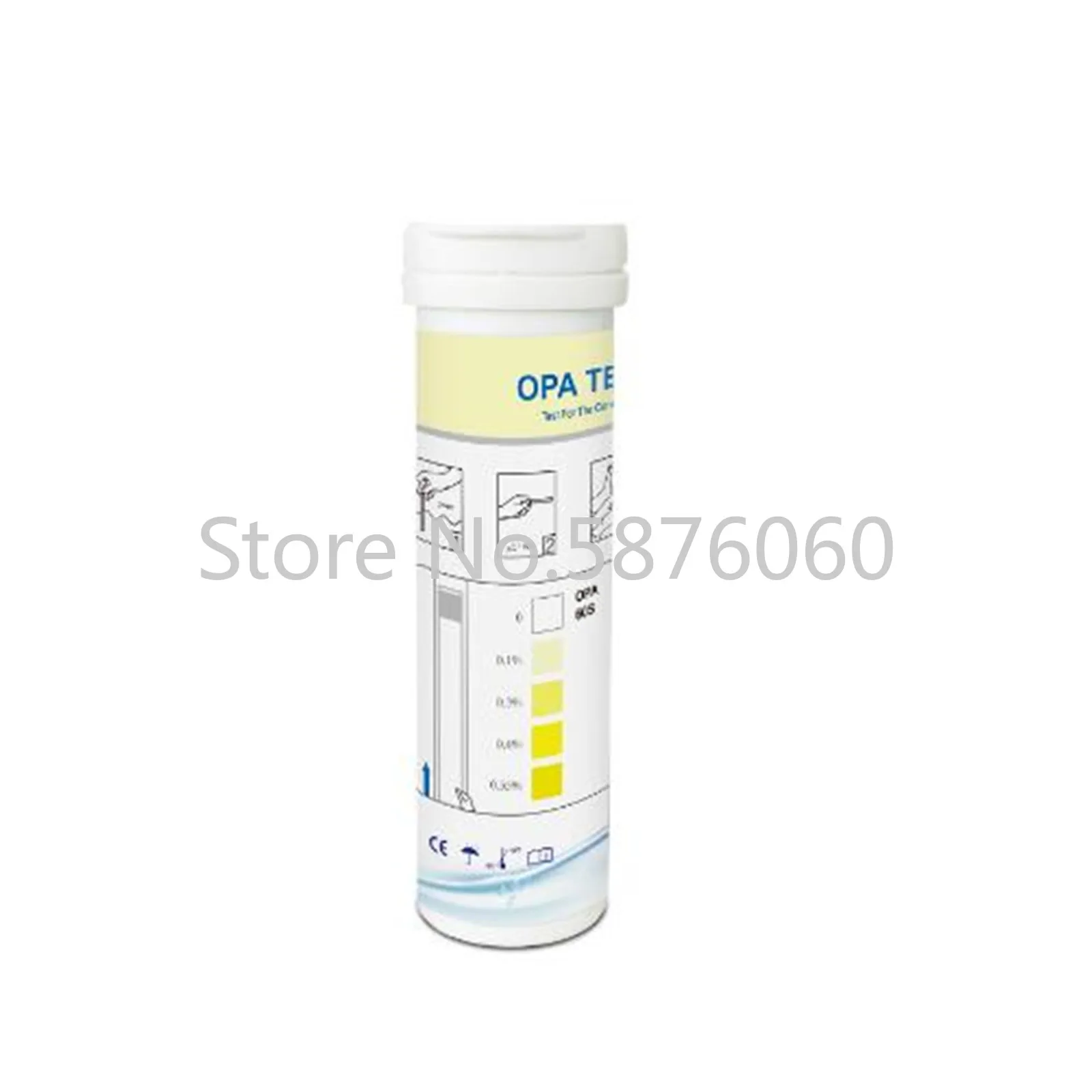 Ortho Phthalaldehyde Water Quality Testing, Laboratório Home Self, 30pcs por caixa