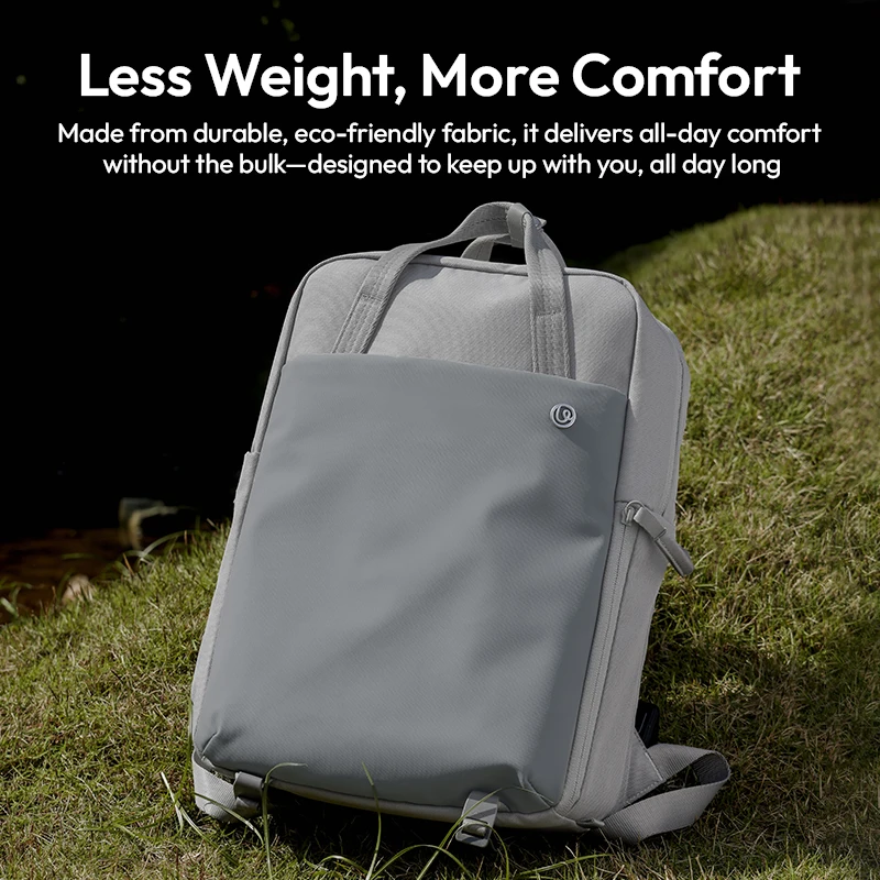 Ulanzi F08 Lightweight Travel Backpack Lightweight Portable Travel Bag for Camera Laptop Fill Light 2-in-1 Travel Bag